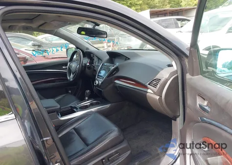 2015 Acura Mdx из США, поврежденный, VIN 5FRYD3H2XFB010266